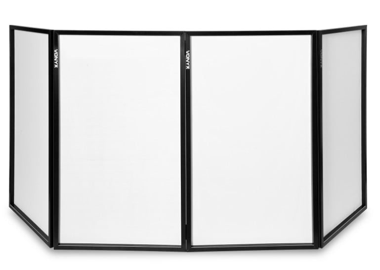 DB2 Foldable DJ Screen White 